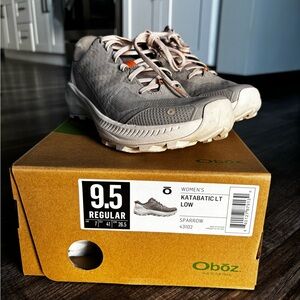 Oboz Women's Katabatic LT Low Gray Athletic Shoes
